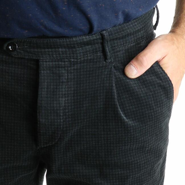 PANTALONE PIED DE POULE OAKS ITALIA - Mad Fashion | img vers.650x/